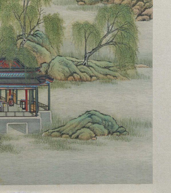 清代画.陈枚_山水楼阁图册_2_4374.4920