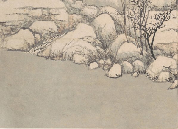 清代画.钱维城_山水花鸟册_开_大都会_7_4783.3464