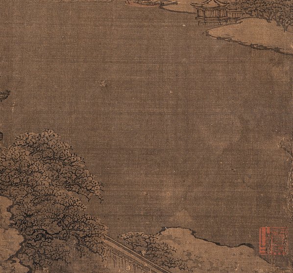 清代画.袁江_山水人物册页六开_袁江_册页江雪楼台_中国美术馆_2800.2612 清代画.袁江_山水人物册页六开_袁江_册页江雪楼台_中国美术馆_2800.2612