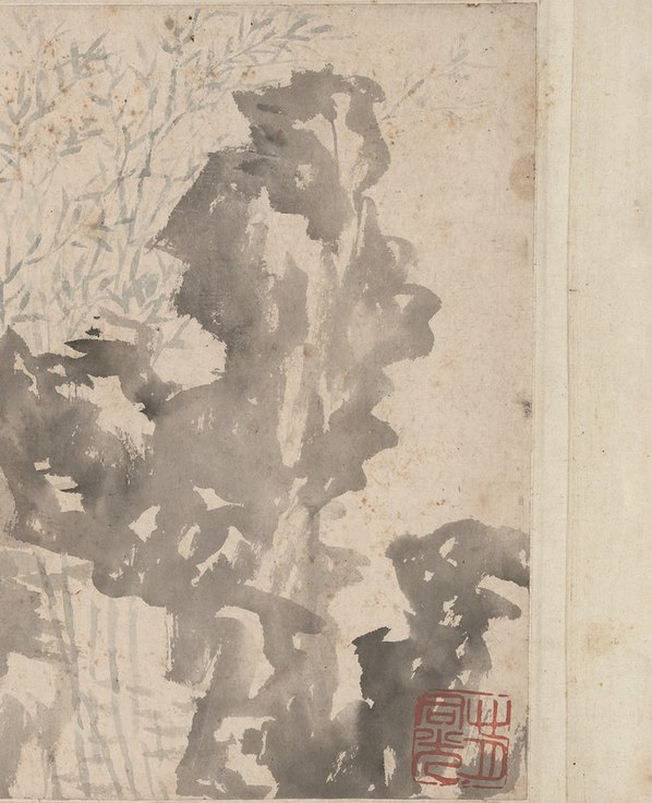 清代画.虚谷_山阴草堂图_画_13237.3472 清代画.虚谷_山阴草堂图_画_13237.3472