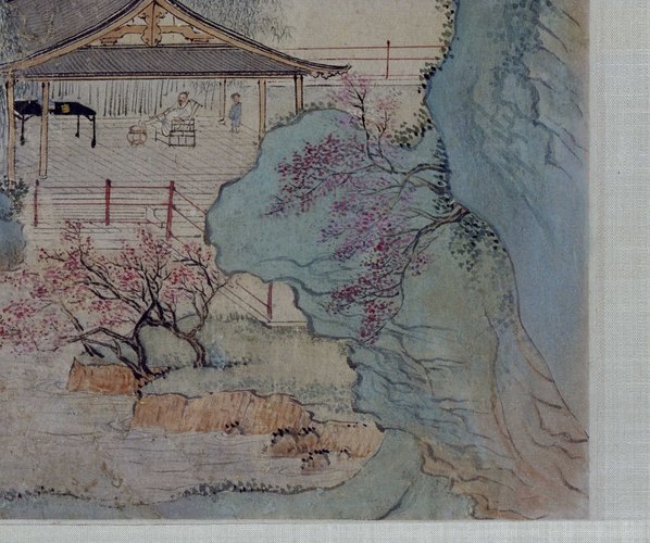清代画.禹之鼎_修竹幽居图纸本设色故_5359.4480