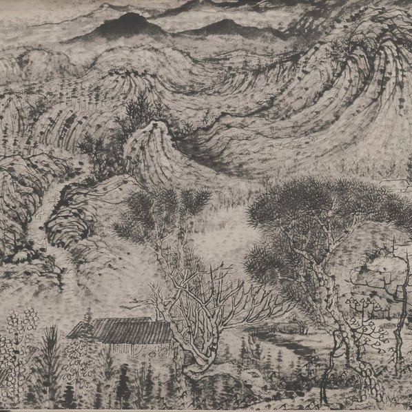 清代画.石涛_搜尽奇峰打草稿图卷北京故_40612.3370 清代画.石涛_搜尽奇峰打草稿图卷北京故_40612.3370