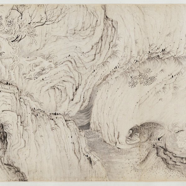 清代画.石涛_十六阿罗应真图卷_42961.3000