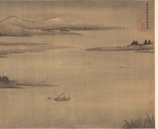 清代画.王翚_夏景山口待渡图_绢本_1_19014.5904