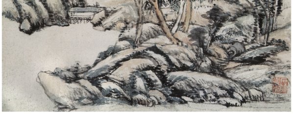 清代画.王原祁_仿古山水图_山水册页_6_3647x5709_300dpi 清代画.王原祁_仿古山水图_山水册页_6_3647x5709_300dpi