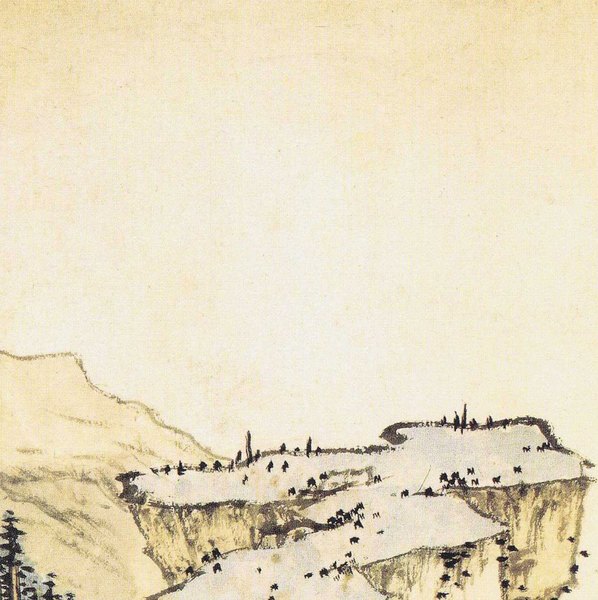 清代画.渐江_山水册开_2_3100.3113