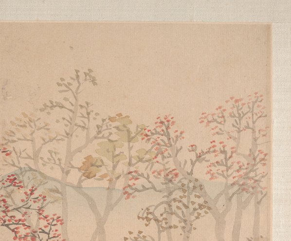 清代画.汪士慎_花卉山水图册页_八开_11_4100.3397