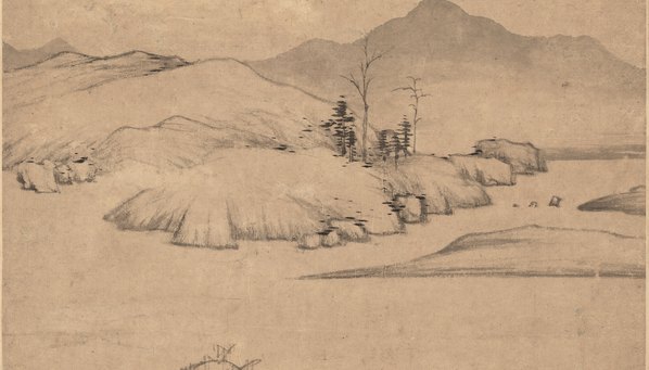 清代画.查士标_山水_纸本_5632.12849
