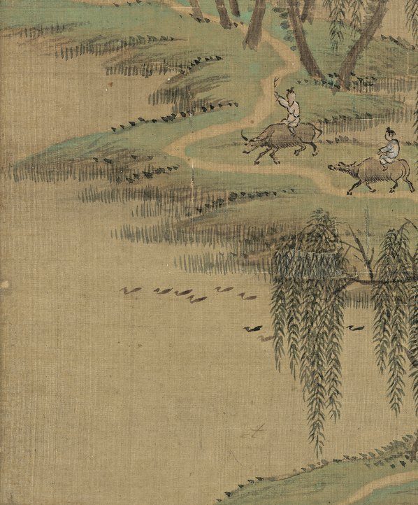 清代画.杨晋仿古山水十二开_7_3230.3900 清代画.杨晋仿古山水十二开_7_3230.3900
