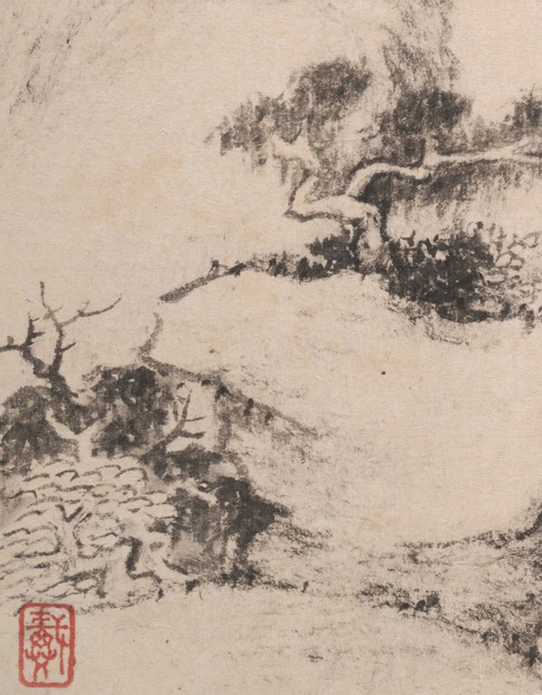 清代画.戴本孝_山水册页_大都会_4000.5130 清代画.戴本孝_山水册页_大都会_4000.5130