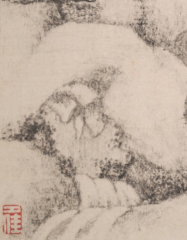 清代画.戴本孝_山水册页_大都会_1_4000.5130