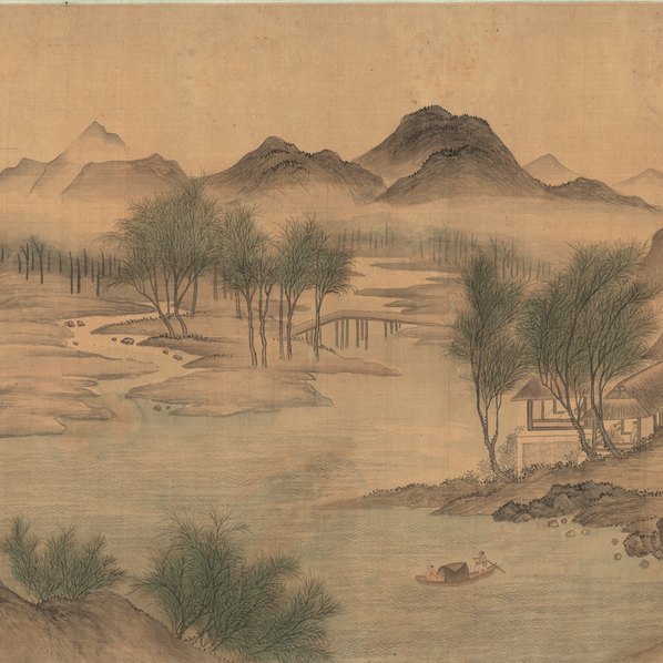 清代画.恽寿平_湖山春暖图_绢本_43203.6812 清代画.恽寿平_湖山春暖图_绢本_43203.6812