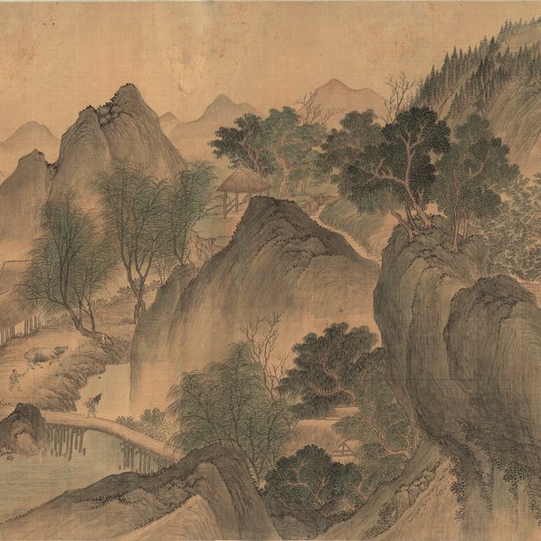 清代画.恽寿平_湖山春暖图_绢本_43203.6812 清代画.恽寿平_湖山春暖图_绢本_43203.6812
