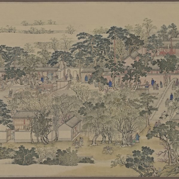 清代画.徐扬_姑苏繁华图_二版_绢本辽_217278.5830 清代画.徐扬_姑苏繁华图_二版_绢本辽_217278.5830