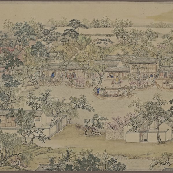 清代画.徐扬_姑苏繁华图_二版_绢本辽_217278.5830 清代画.徐扬_姑苏繁华图_二版_绢本辽_217278.5830