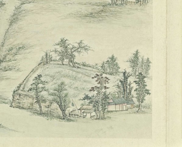 清代画.张若澄_燕山八景图_北京故宫_金台夕_5198.4189 清代画.张若澄_燕山八景图_北京故宫_金台夕_5198.4189