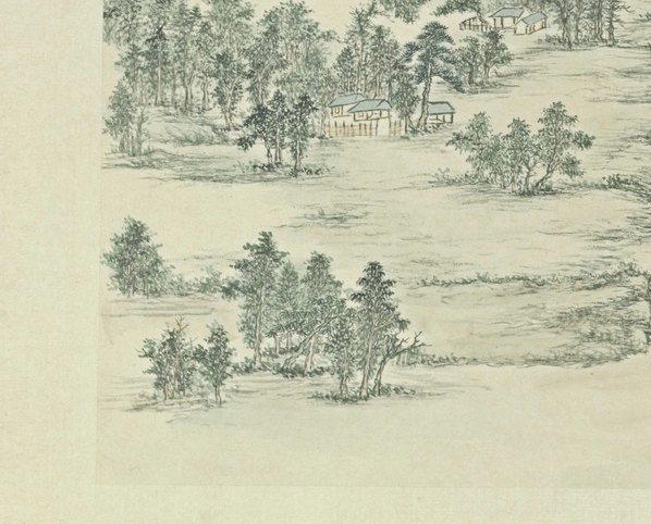 清代画.张若澄_燕山八景图_北京故宫_蓟门烟_5192.4189 清代画.张若澄_燕山八景图_北京故宫_蓟门烟_5192.4189
