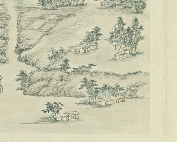 清代画.张若澄_燕山八景图_北京故宫_蓟门烟_5192.4189 清代画.张若澄_燕山八景图_北京故宫_蓟门烟_5192.4189