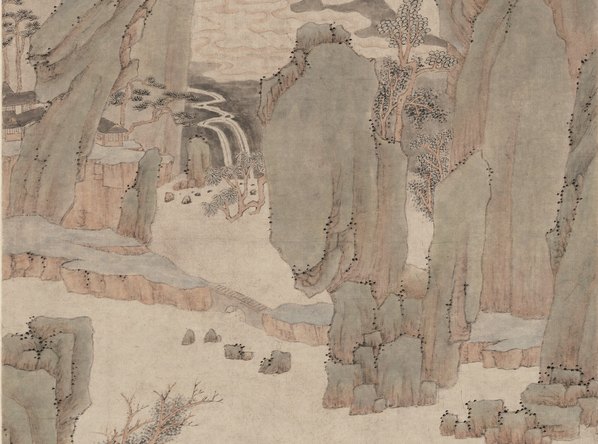 清代画.孙逸_山水图_立轴_纸本_5977.17760 清代画.孙逸_山水图_立轴_纸本_5977.17760