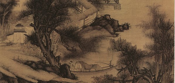 清代画.吴宏_拓溪草堂图绢本_1836.3504