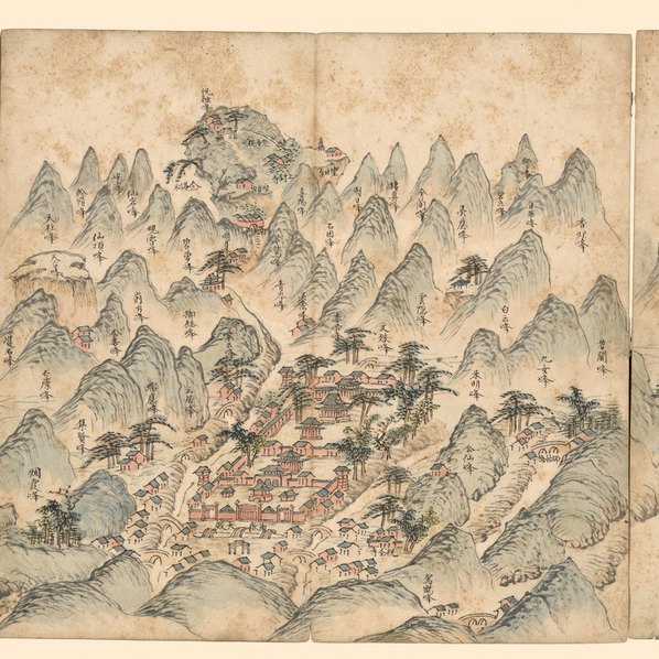 清代画.南岳全图厘_24803.4251 清代画.南岳全图厘_24803.4251