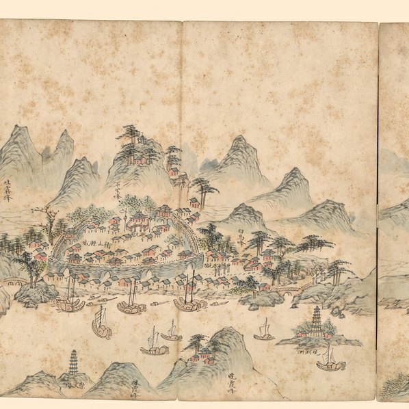 清代画.南岳全图厘_24803.4251 清代画.南岳全图厘_24803.4251