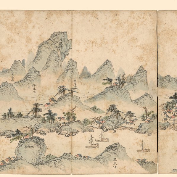 清代画.南岳全图厘_24803.4251 清代画.南岳全图厘_24803.4251