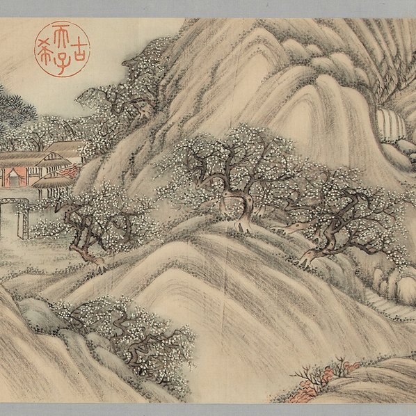 清代画.励宗万_探雪图卷_29424.3189