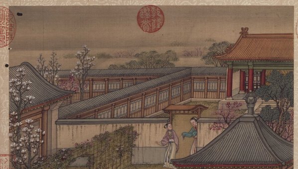 清代画.冷枚十宫词图册_北京故宫_1_6562.3725 清代画.冷枚十宫词图册_北京故宫_1_6562.3725