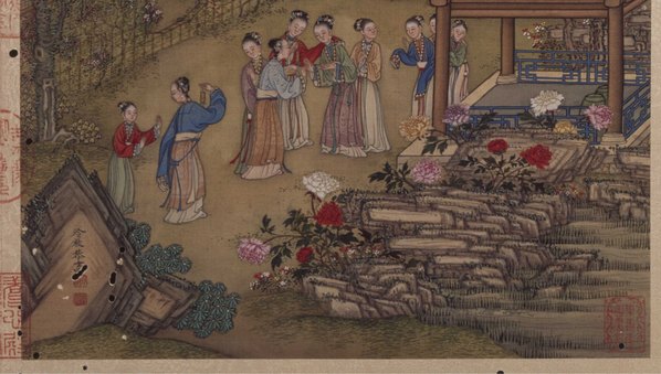 清代画.冷枚十宫词图册_北京故宫_1_6562.3725 清代画.冷枚十宫词图册_北京故宫_1_6562.3725