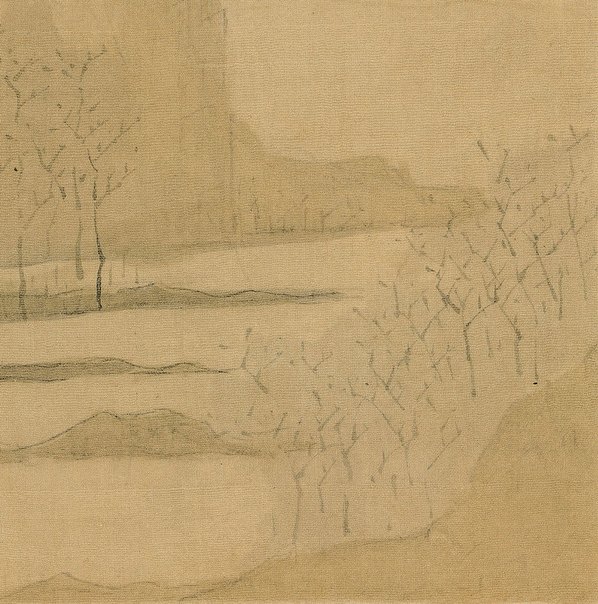 清代画.傅山_傅眉山水花卉册_2_3603.3638