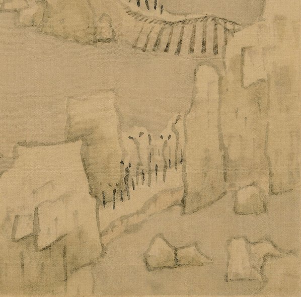 清代画.傅山_傅眉山水花卉册_10_4329.4266
