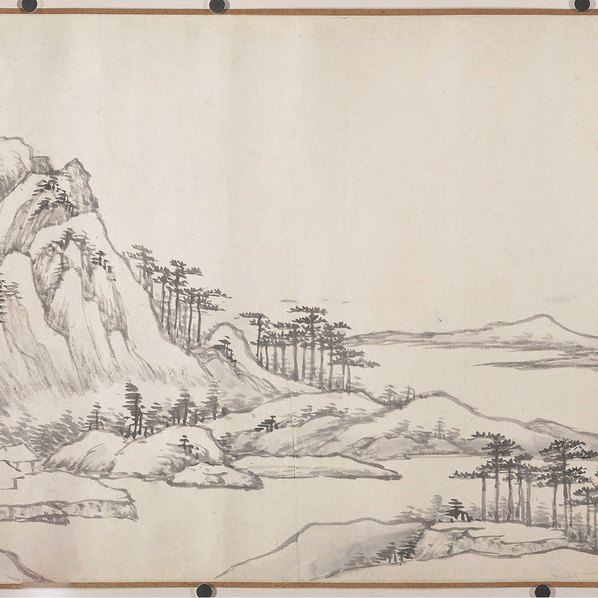 清代画_山水画卷_86726.4000 清代画_山水画卷_86726.4000
