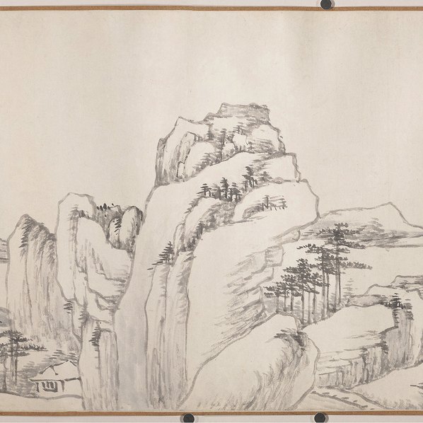 清代画_山水画卷_86726.4000 清代画_山水画卷_86726.4000