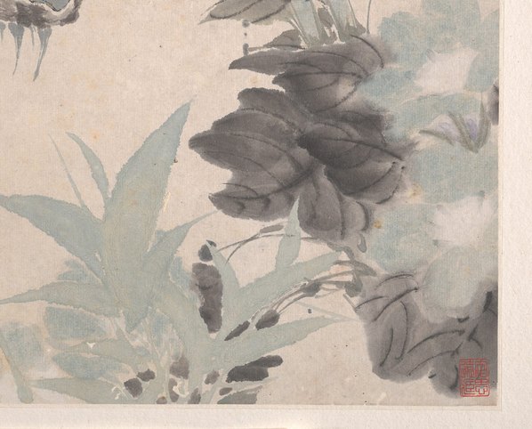 清代画.任颐_花鸟蔬果册页_八开_3_4500.3623