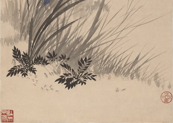 清代画.于非闇_新秋晴窗图轴纸本_4330.12267_320dpi 清代画.于非闇_新秋晴窗图轴纸本_4330.12267_320dpi