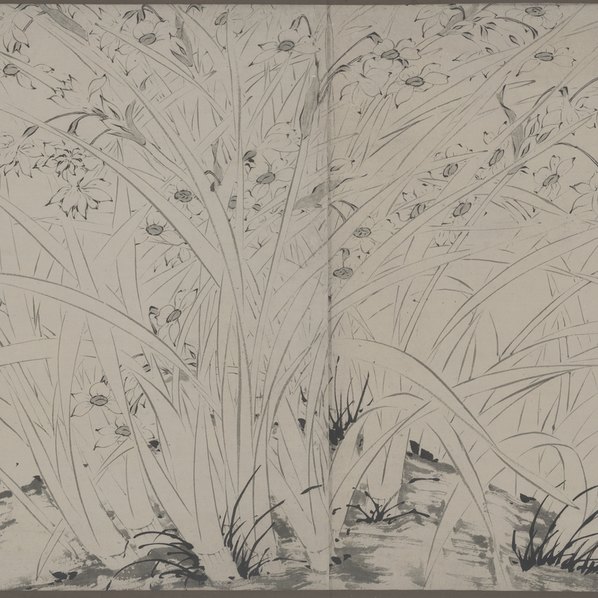 明代画.陆治_仿赵孟坚水仙图_图卷_1_38932.5155 明代画.陆治_仿赵孟坚水仙图_图卷_1_38932.5155