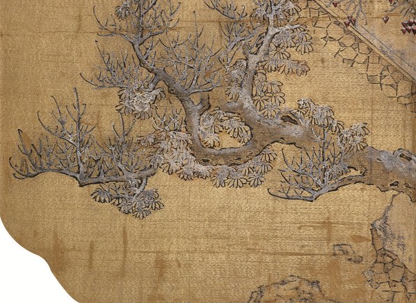 明代画.蓝瑛_雪溪图绫_5158.3754 明代画.蓝瑛_雪溪图绫_5158.3754