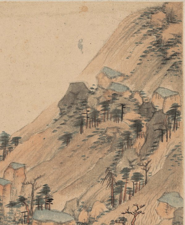 明代画.王鉴_仿古山水纸本_5_3551.4299