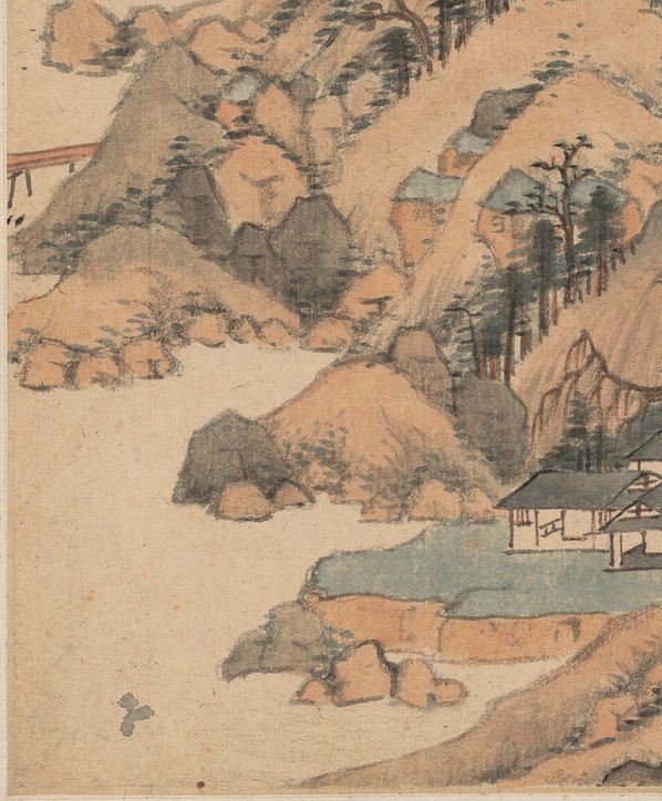 明代画.王鉴_仿古山水纸本_5_3551.4299