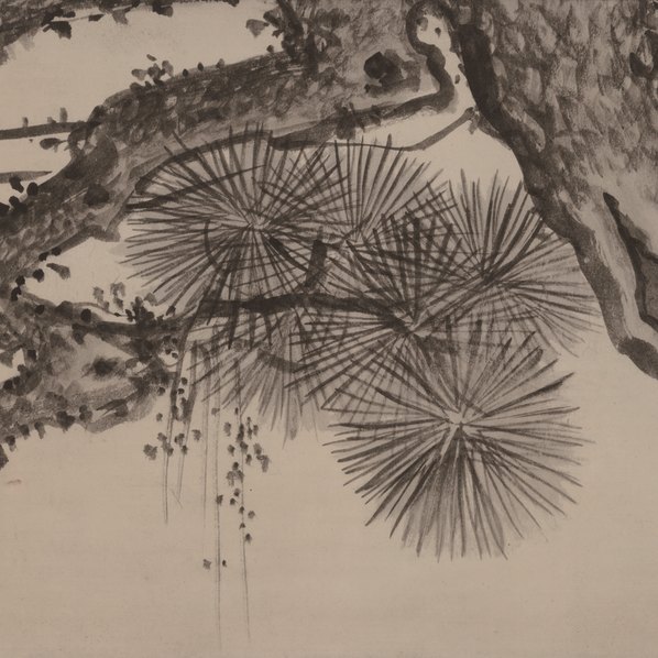 明代画.朱瞻基_万年松_全卷_纸本纸_78225.4677 明代画.朱瞻基_万年松_全卷_纸本纸_78225.4677