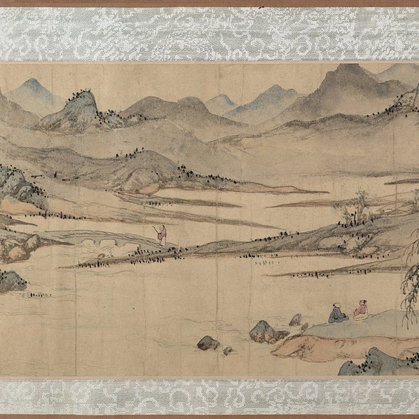 明代画.文伯仁_横塘雨歇图卷_19871.2126 明代画.文伯仁_横塘雨歇图卷_19871.2126