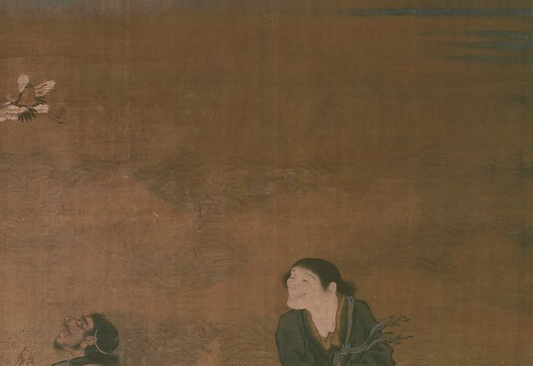 明代画.商喜_四仙拱寿_绢本_台_15091.10387_268dpi