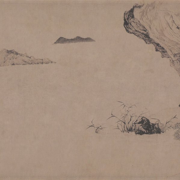 明代画.唐寅_野亭靄瑞图卷纸本_28519.3094 明代画.唐寅_野亭靄瑞图卷纸本_28519.3094