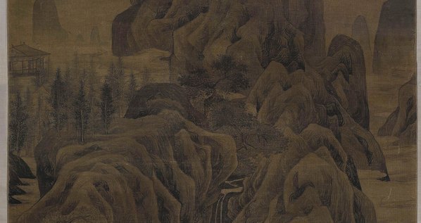 明代画.唐寅_奇峰高隐图轴印第安纳波利斯艺术博物_3852.8170 明代画.唐寅_奇峰高隐图轴印第安纳波利斯艺术博物_3852.8170