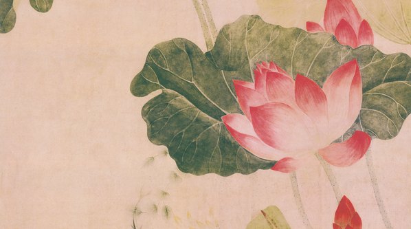 明代画_荷花图纸本_4170.9293
