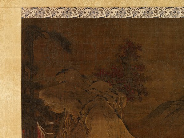 明代画_明皇幸蜀图轴_绢本ti_5331.4000