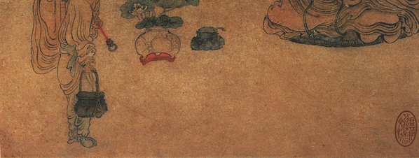 明代画.仇英_人物故事图_绢本_3240.4890