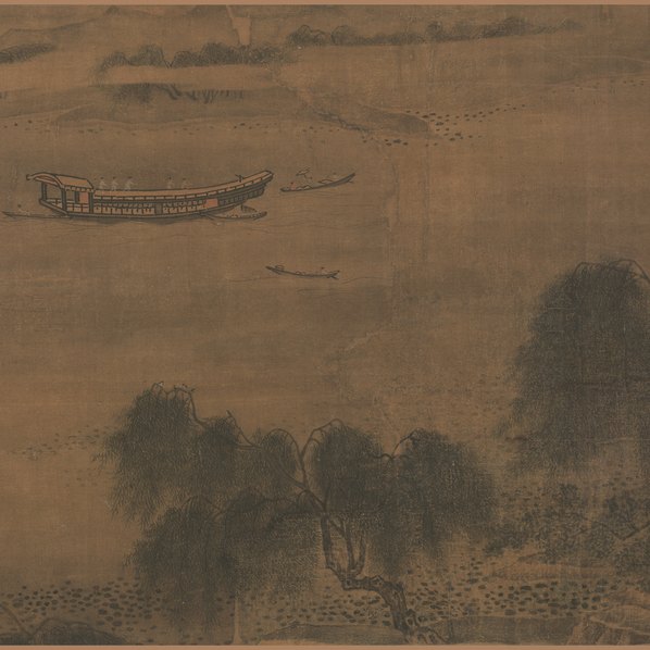 宋代画.马麟_荷香清夏二版_全卷_绢本辽_70449.5750 宋代画.马麟_荷香清夏二版_全卷_绢本辽_70449.5750