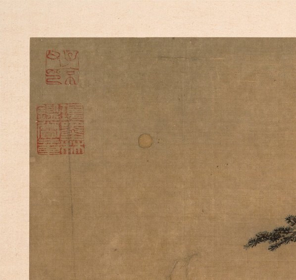 宋代画.马麟_山水图页_3851.3648